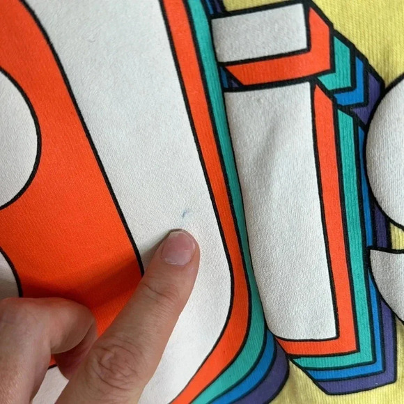 Walt Disney World Yellow Spirit Jersey Size Small - Picture 5 of 8